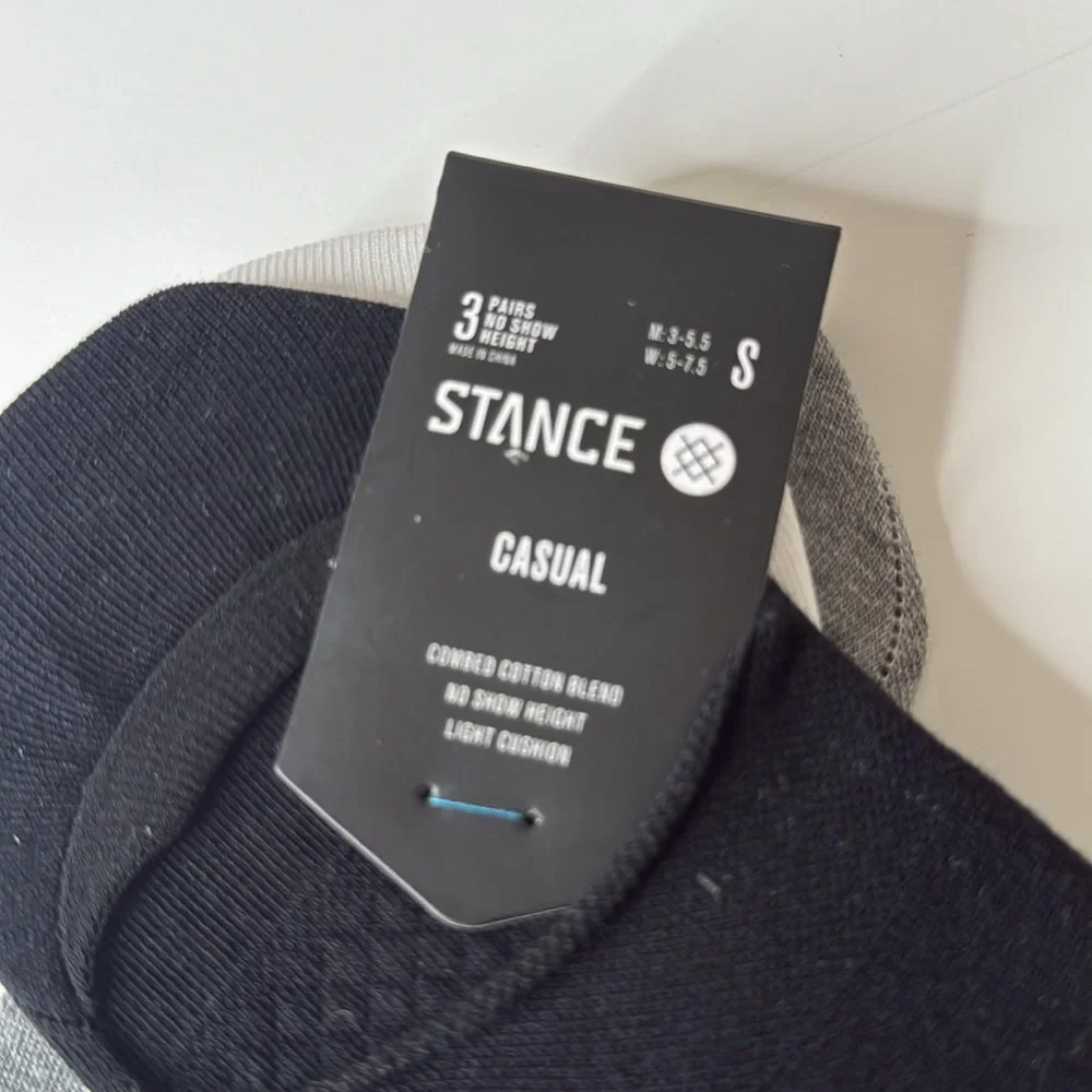 Stance 3pk Icon No Show Socks Multi Small